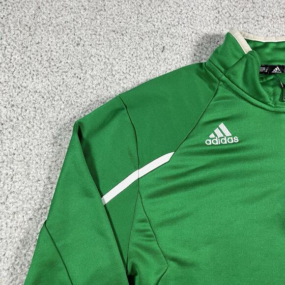 Notre Dame 1/4 Zip Pullover Mens S Adidas Fighting Irish Jacket Team Issued - Picture 11 of 14